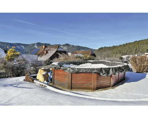 Abdeckplane KWAD 7,80x5,30 m grau