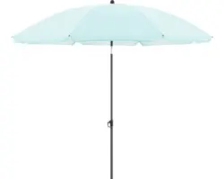 Sonnenschirm Marktschirm Doppler Como Ø 160 cm hellblau