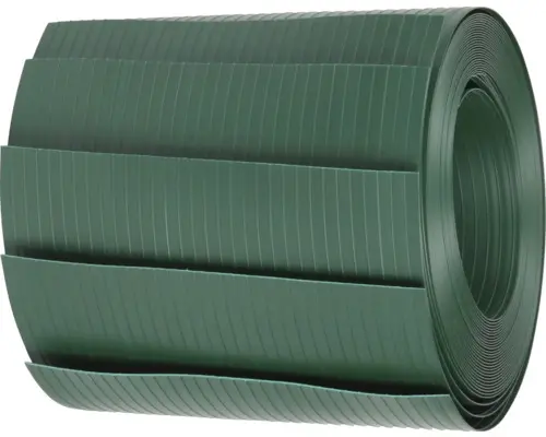 Sichtschutzstreifen Doppelstabmatte 251,5 cm x 19,2 cm grün