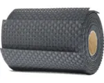 Hornbach Sichtschutzstreifen Doppelstabmatte 255 cm x 19 cm anthrazit