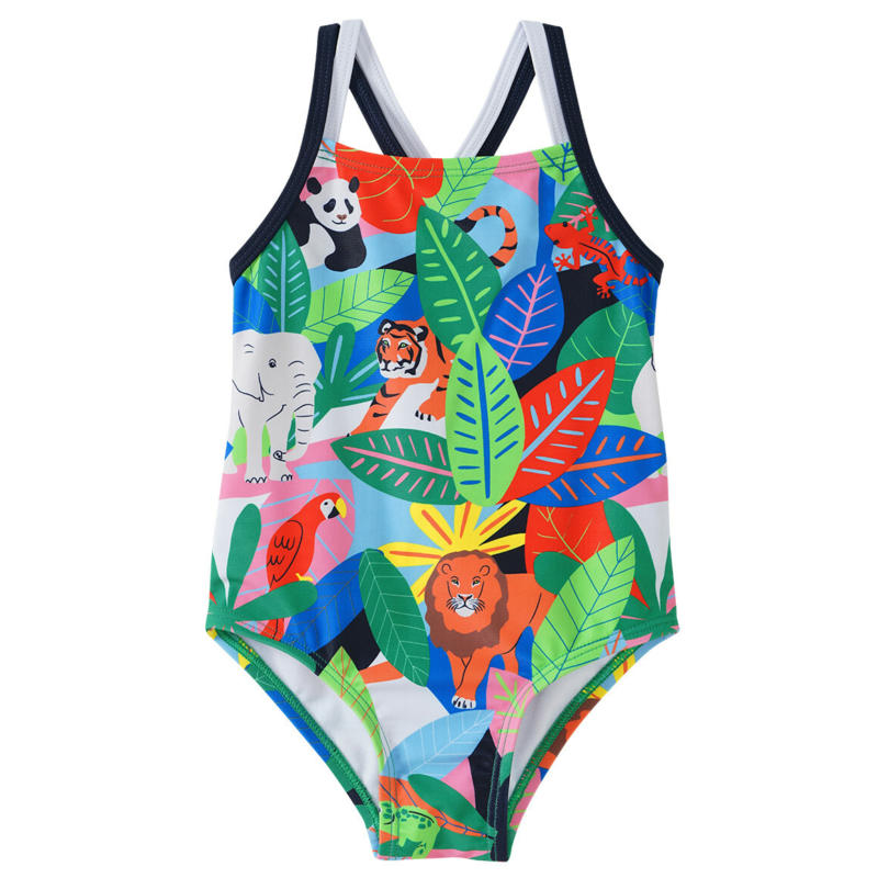 Baby Badeanzug mit Dschungel-Allover (Nur online)
