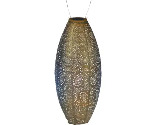 Solarleuchte Lumiz Paisley gold