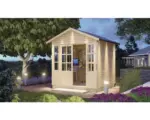 Hornbach Gartenhaus Bertilo Teahouse inkl. Fußboden Fenster 234 x 226 cm