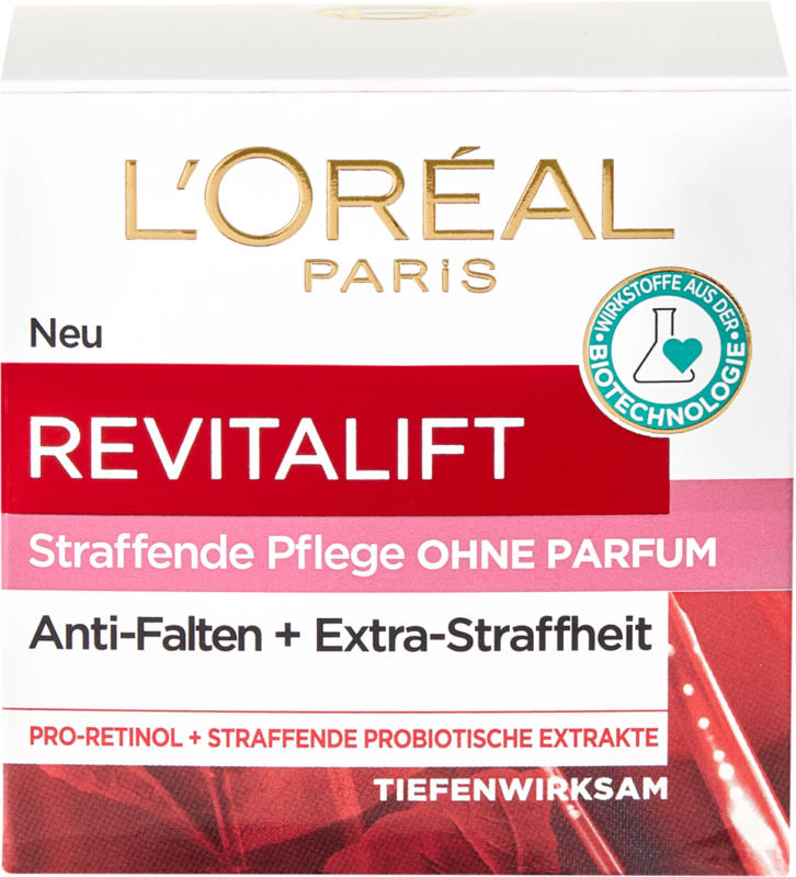Soin du visage anti-rides & extra fermeté Revitalift L’Oréal, sand parfum, 50 ml