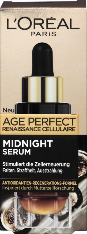 Sérum Midnight Age Perfect Renaissance Cellulaire L’Oréal, 30 ml