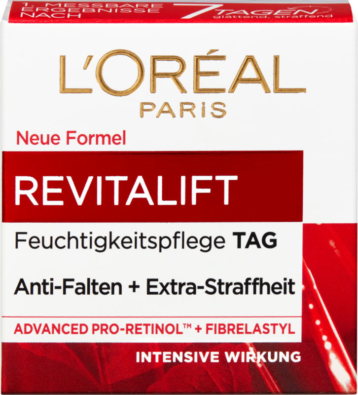 L’Oréal Gesichts- und Feuchtigkeitspflege Revitalift Tagescrème, Antifalten- und Straffheitspflege, 50 ml
