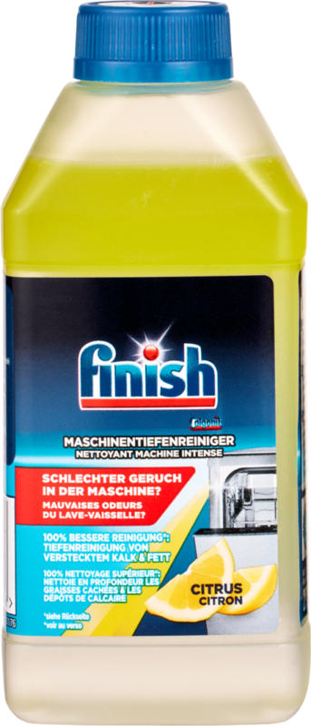 Detergente cura lavastoviglie Finish limone, 250 ml