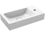 Hornbach Handwaschbecken Kaldewei Cono 55x30 cm alpinweiß glänzend Emailliert