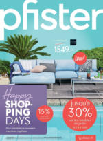 Pfister Pfister Offres - bis 08.04.2024