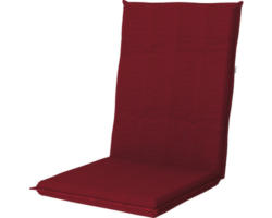 Auflage für Midilehner Doppler Star 110 x 48 cm rot