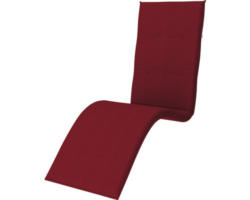 Auflage für Relaxliege Doppler Star 170 x 48 cm rot