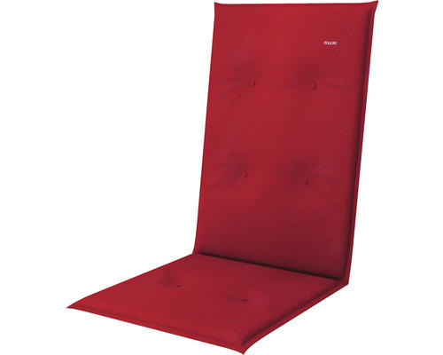 Auflage für Hochlehner Doppler Look 119 x 48 cm rot