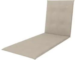 Auflage für Liege Doppler Look 195 x 58 cm braun
