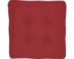 Hornbach Sitzkissen Doppler Look 45 x 45 cm rot
