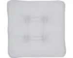 Hornbach Sitzkissen Doppler Look 45 x 45 cm hellgrau