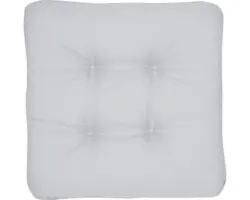 Sitzkissen Doppler Look 45 x 45 cm hellgrau