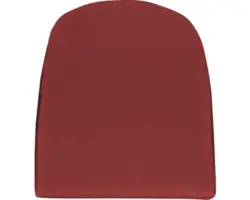 Sitzkissen Doppler Look 48 x 43 cm rot