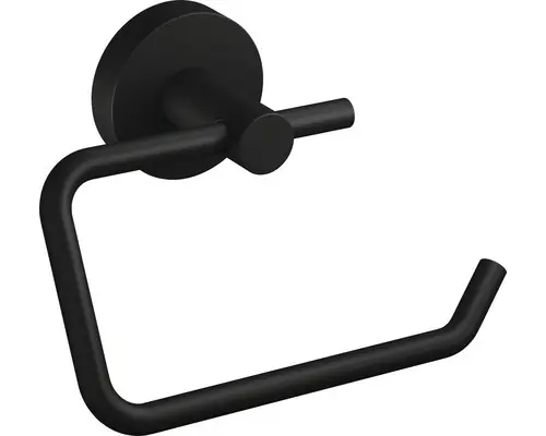 Toilettenpapierhalter Tesa Moon Black matt