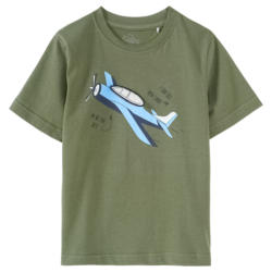 Jungen T-Shirt mit Flugzeug-Motiv