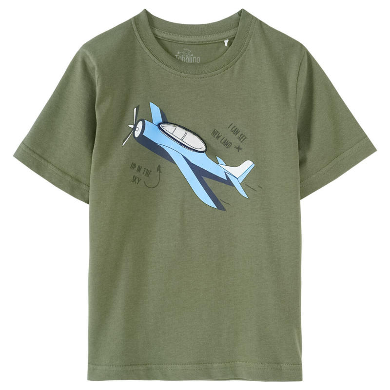 Jungen T-Shirt mit Flugzeug-Motiv