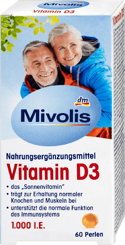Mivolis Vitamin D3 Perlen