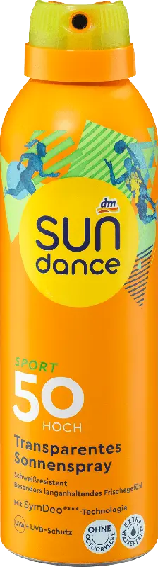 SUNDANCE Sport Transparentes Sonnenspray LSF 50