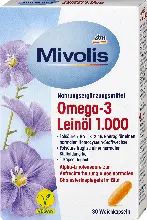 dm drogerie markt Mivolis Omega-3 Leinöl 1000 Kapseln