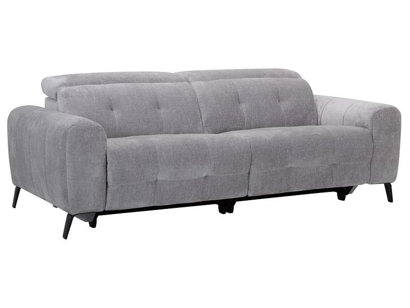 3er Sofa POCO Polyester grau