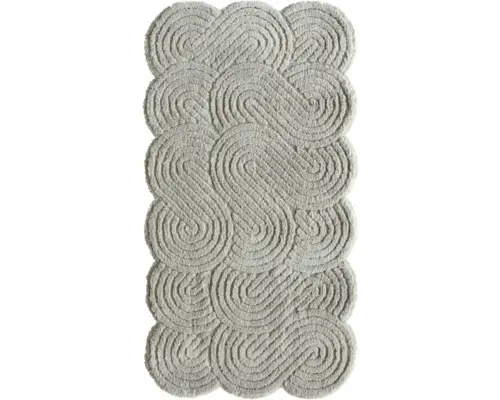 Teppich Stream Curve high low beige 80x150 cm