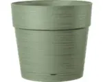 Hornbach Pflanzentopf Deroma Save Ø 48 H 43,5 cm Kunststoff Lichene grün