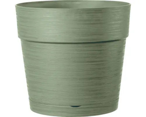 Pflanzentopf Deroma Save Ø 38 H 34,4 cm Kunststoff Lichene grün