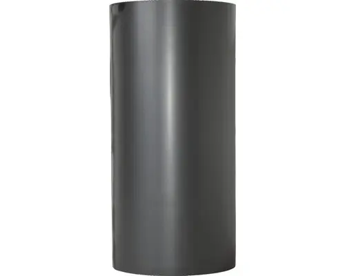 Ofenrohr Ø100 mm gebläut 0,25 m schwarz