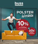 buss wohnen GmbH & Co. KG buss - Polsterwochen & Boxspring - bis 18.03.2024