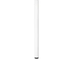 Tarrox Tischbein rund 87 cm Ø60 mm höhenverstellbar , weiß