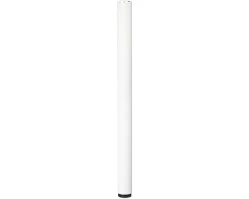 Tarrox Tischbein rund 87 cm Ø60 mm höhenverstellbar , weiß