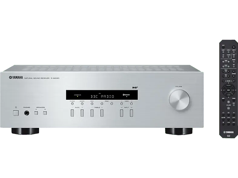 Yamaha Stereo Receiver R-S 202 DAB, silber