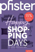 Pfister Pfister Happy Shopping Days - al 02.04.2024