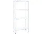 Hornbach Steckregal Schulte Weiss 800x1800x400 mm 4 Böden