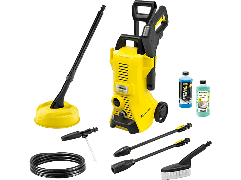 Kärcher 1.676-105.0 K3 Power Control Car & Home Hochdruckreiniger (Gelb, 25 m², 380 l/h)