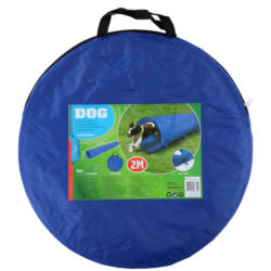 Pet Toys Hundetunnel blau Metall L/D: ca. 200x48 cm