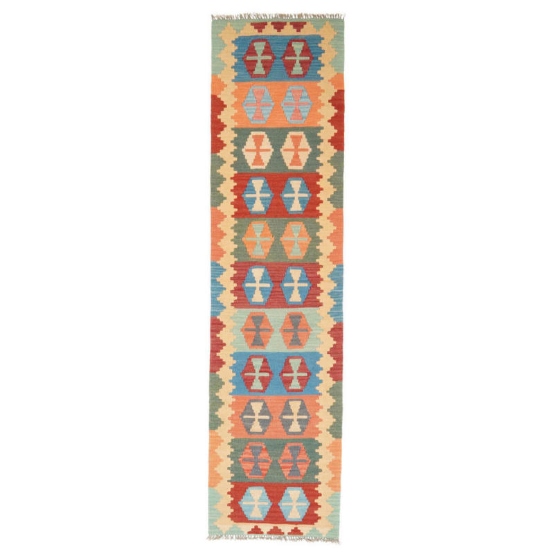 PersaTepp Teppich Kelim Gashgai multicolor B/L: ca. 61x241 cm