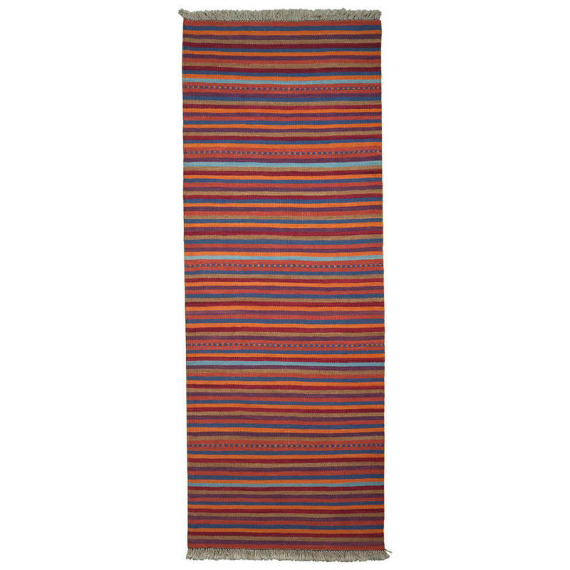 PersaTepp Teppich Kelim Gashgai multicolor B/L: ca. 72x193 cm