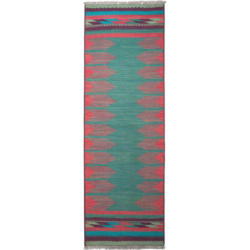 PersaTepp Teppich Kelim Gashgai multicolor B/L: ca. 65x203 cm