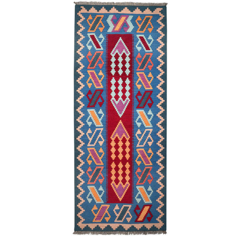 PersaTepp Teppich Kelim Gashgai multicolor B/L: ca. 83x205 cm