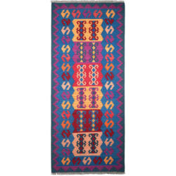 PersaTepp Teppich Kelim Gashgai multicolor B/L: ca. 84x198 cm