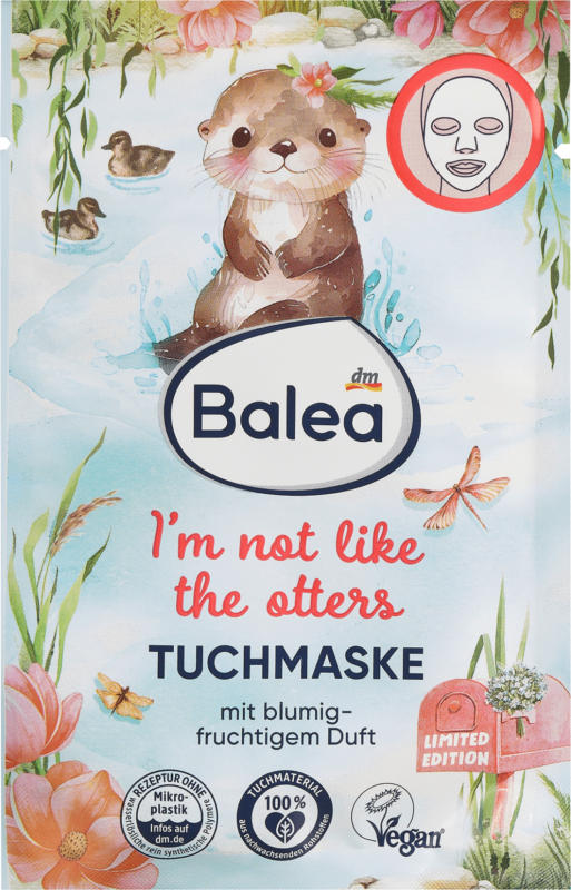 Balea Tuchmaske I'm not like the otters
