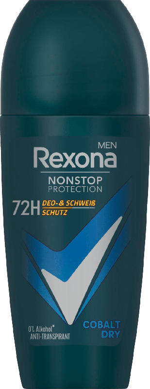 Rexona men Antitranspirant Deo Roll-on Nonstop Protection Cobalt Dry