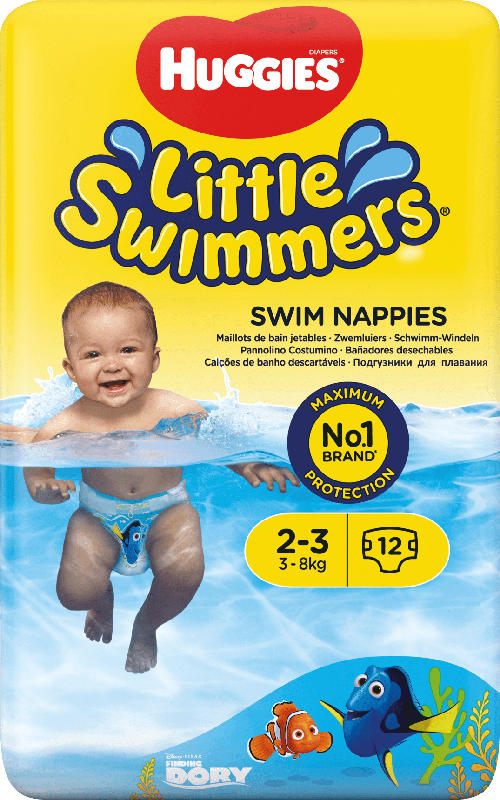 Huggies Little Swimmers Schwimm-Höschen Gr. 2-3 (3-8 kg)