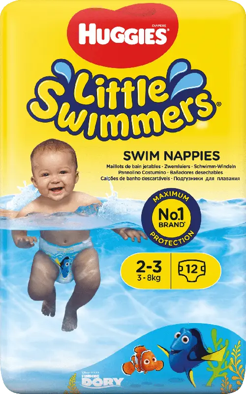 Huggies Little Swimmers Schwimm-Höschen Gr. 2-3 (3-8 kg)