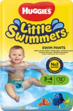 dm drogerie markt Huggies Little Swimmers Schwimm-Höschen Gr. 3-4 (7-15 kg